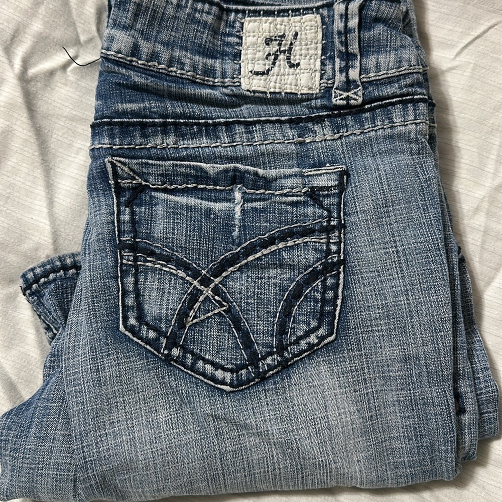 Hydraulic Light Blue Flare Jeans